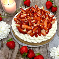 LA TARTE AUX FRAISES FLEURS DE SUREAU - À PARTAGER