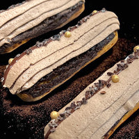 L'ÉCLAIR CHOCOLAT NOIR ET FÈVE DE TONKA - À PARTAGER