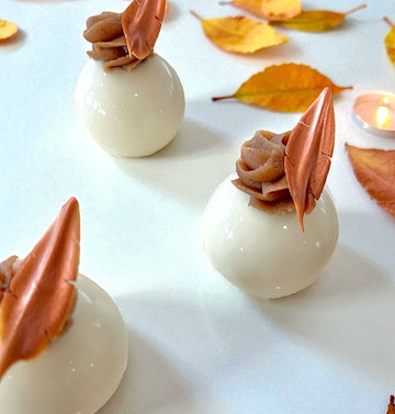 LA POIRE CHÂTAIGNE - DESSERT INDIVIDUEL (SANS GLUTEN)