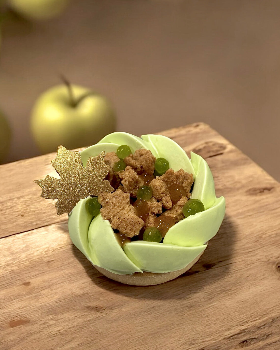 LA TARTE AUX POMMES - DESSERT INDIVIDUEL