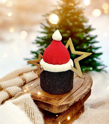 LE BONNET DU PERE NOËL / CASSIS CHÂTAIGNE - INDIVIDUEL (SANS GLUTEN)