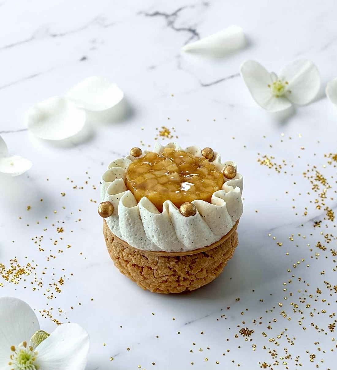 LE CHOU POMME TATIN - DESSERT INDIVIDUEL