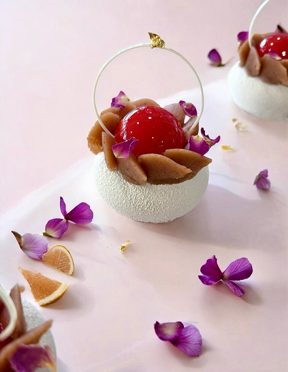 LA CHÂTAIGNE AGRUMES - DESSERT INDIVIDUEL - SANS GLUTEN