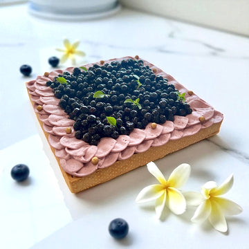 LA TARTE MYRTILLE JASMIN  - À PARTAGER