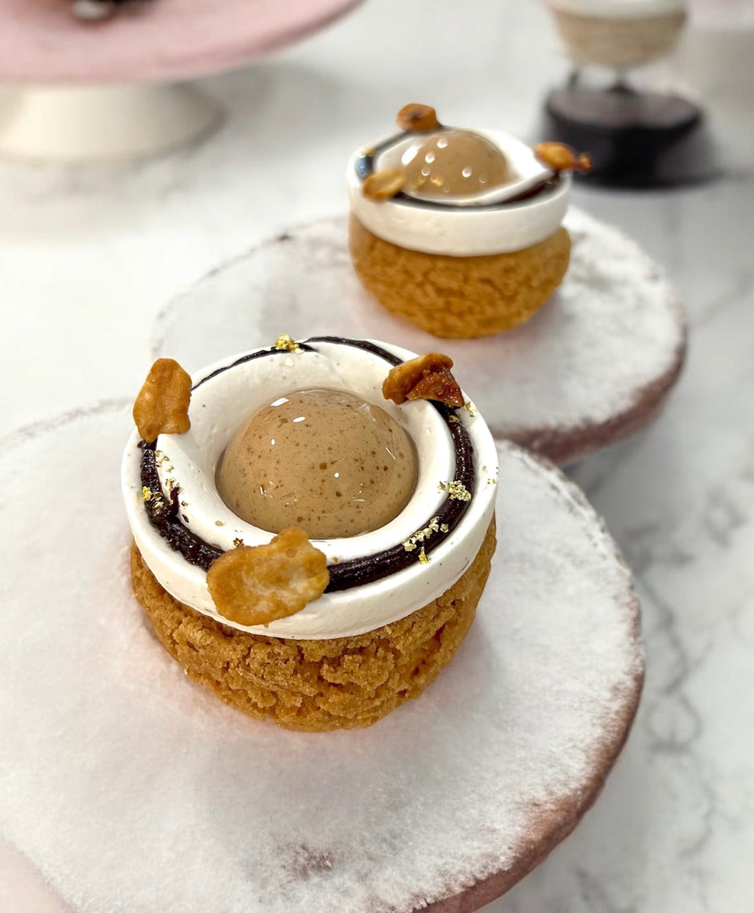 LE CHOU CACAHUÈTE - DESSERT INDIVIDUEL