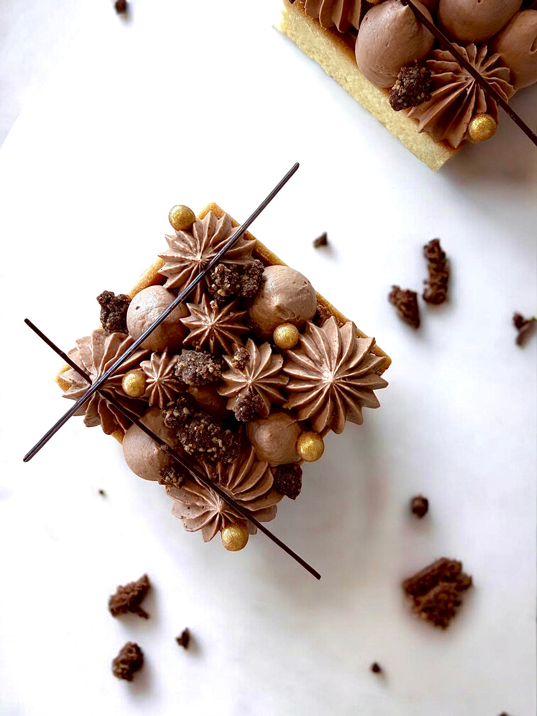 LA TARTE CHOCOLAT NOIR - DESSERT INDIVIDUEL