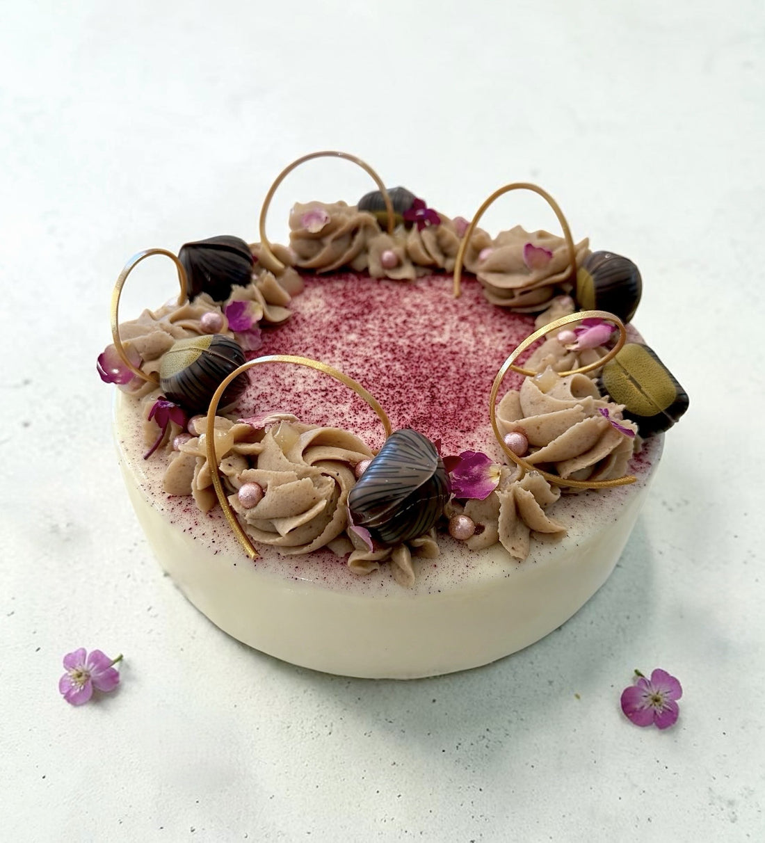 LA POIRE CHÂTAIGNE HIBISCUS - À PARTAGER (SANS GUTEN)