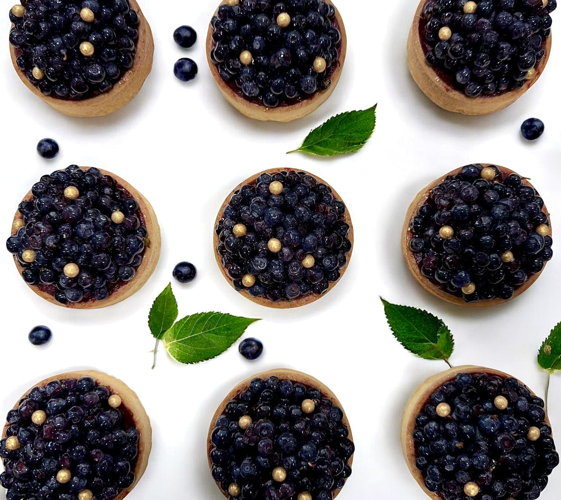 LA TARTE AUX MYRTILLES SAUVAGES - DESSERT INDIVIDUEL