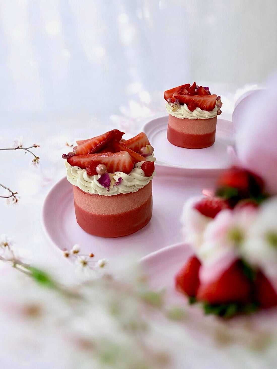LA FRAISE - DESSERT INDIVIDUEL - SANS GLUTEN