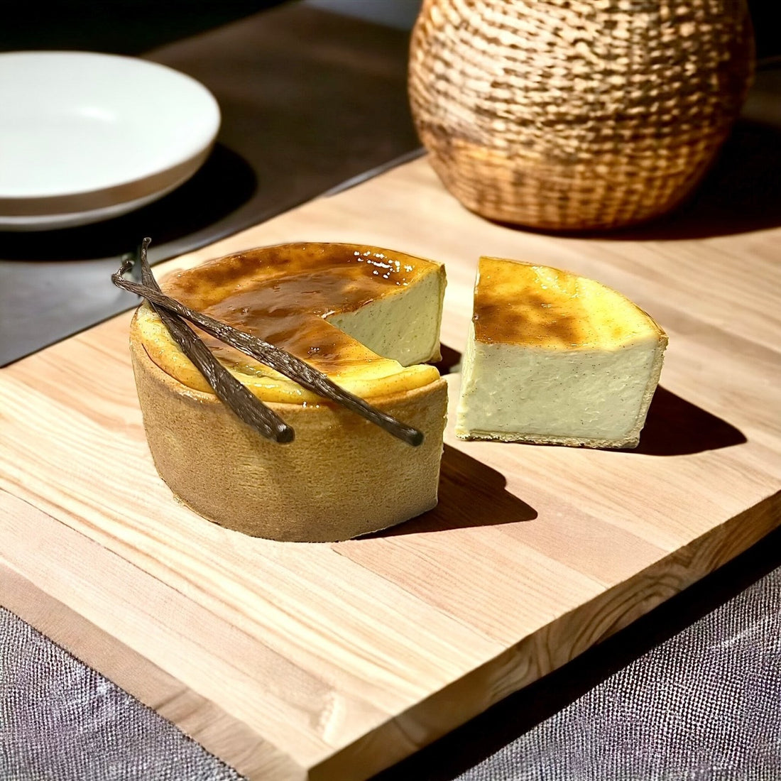 LE FLAN VANILLE - À PARTAGER