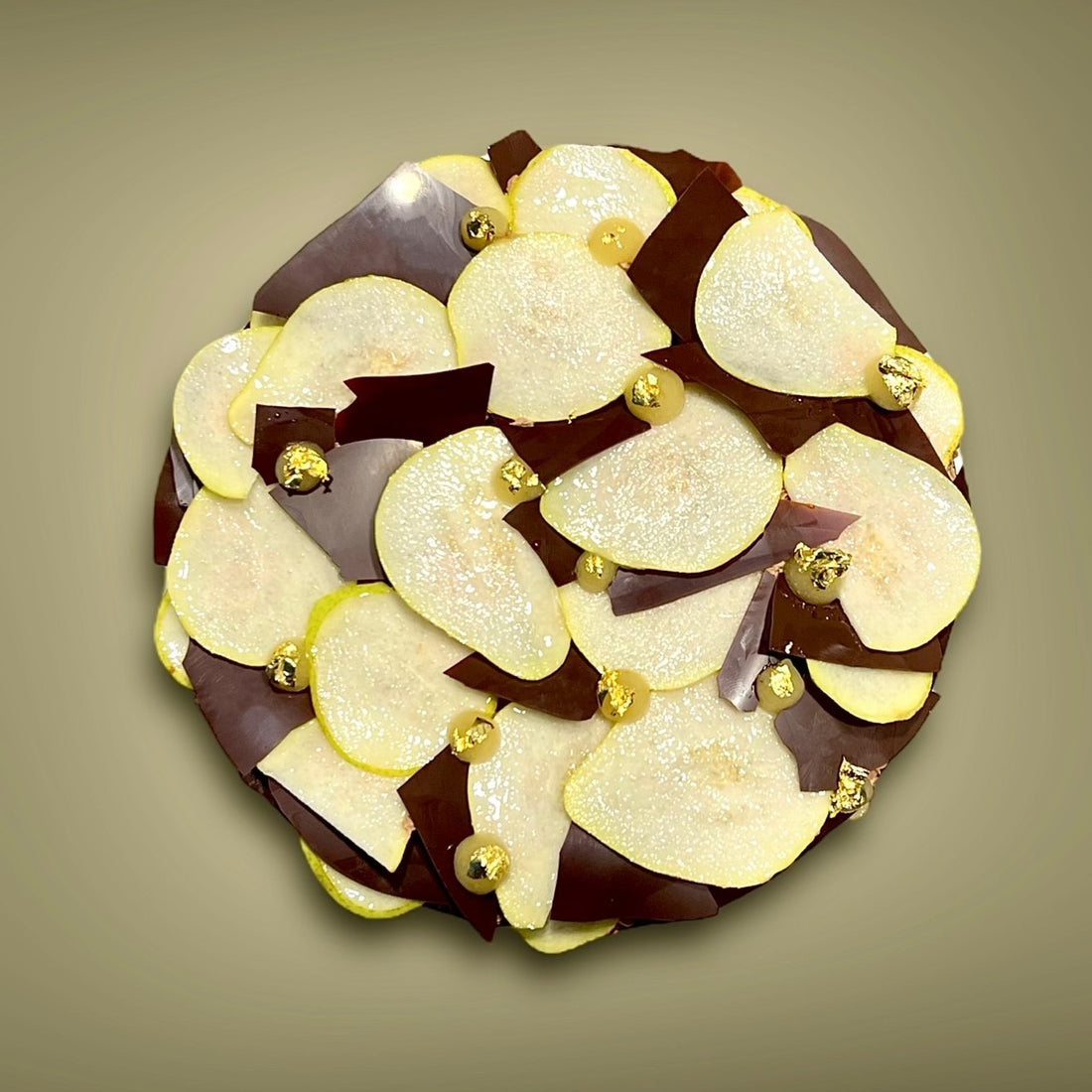 LE FINANCIER POIRE TONKA CHOCOLAT - À PARTAGER
