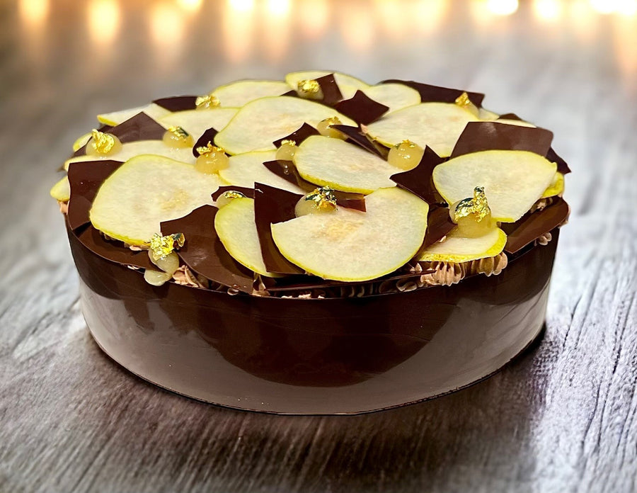 LE FINANCIER POIRE TONKA CHOCOLAT - À PARTAGER