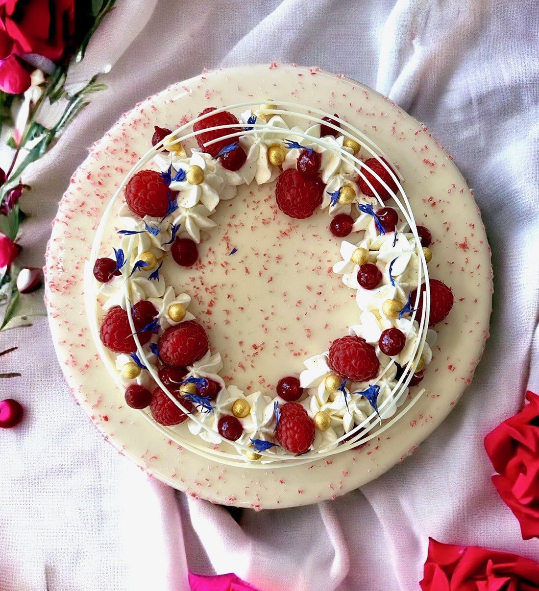 LA FRAMBOISE CHEESECAKE - À PARTAGER