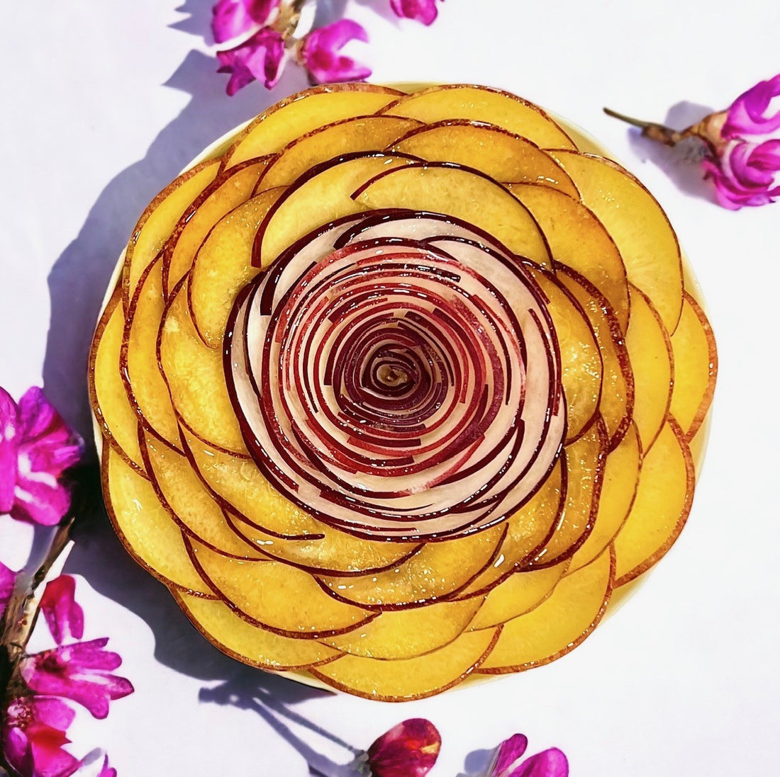 LA TARTE ABRICOT VIOLETTE - À PARTAGER