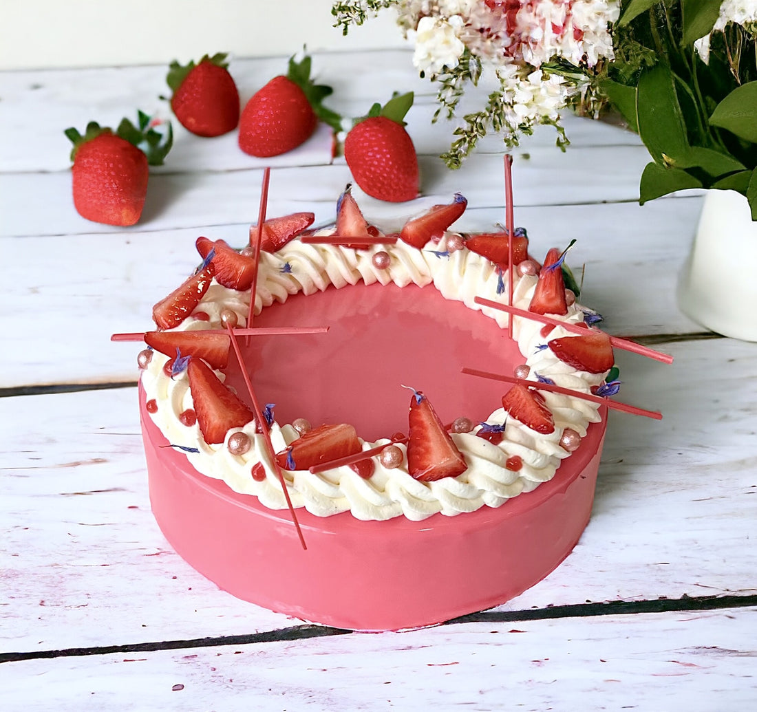 LA FRAISE - À PARTAGER - (SANS GLUTEN)